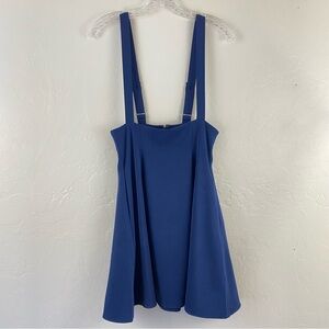 ModCloth NWT Size Small Navy Blue Suspender Strap Swing Style Mini Dress
